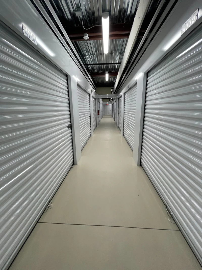 Climate-Controlled Storage Hallway